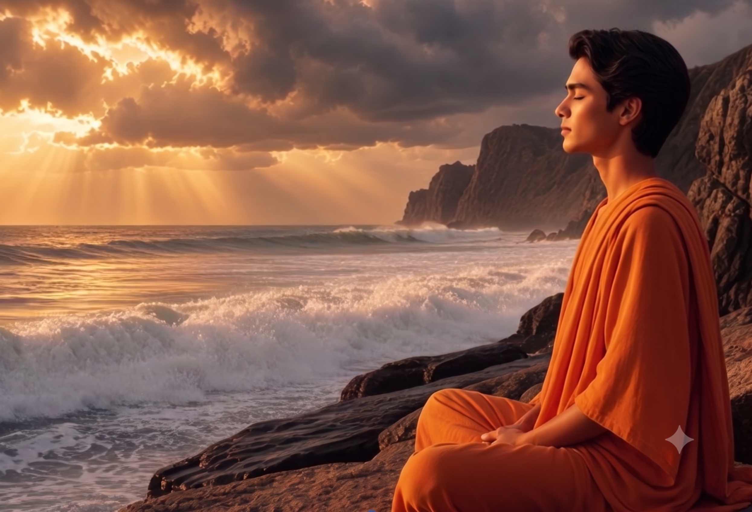Remaining unmoved amidst life's waves