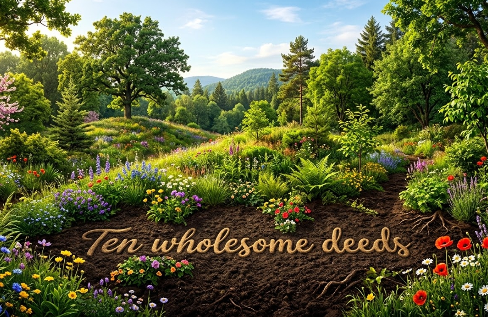 The Ten Wholesome Paths of Action