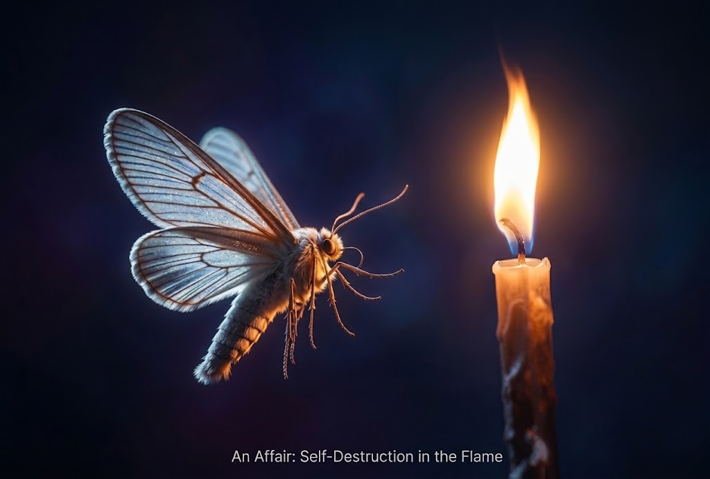 Turn away from entanglement; return to clarity and peace
